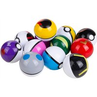 12 Pcs Pokemon Pikachu Figure Toys Set, Anime Model Dolls with Pokeball, Kids Christmas Birthday Gifts for Children