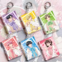 Ouri Sakaguchi Yuina Natsuki Ishibashi Keito Tachibana Rintarō Kai Tamon Fukuhara Utage Kinoshita Rintarō Kai Acrylic Keychain