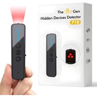 Portable signal detector anti-peeping camera finder anti-spy infrared scanner signal source anti-lost sound and light alarm