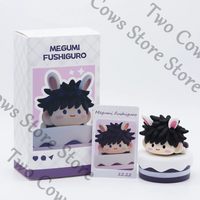 Colleagues Jujutsu Kaisen Fushiguro Megumi Cake Q Version Handmade Model Resin Decoration for Anime Fans Quadratic Element Gift
