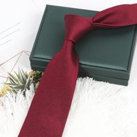 Men Tie Vintage Burgundy 100% Silk Ties Luxury Business Wedding Tie Mens for Gifts Jacquard Luxury Wine Red Necktie Accessories