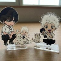 Hikaru&Yoshiki Summer DDied Chibi Acrylic Standee custome Charms Anime Desktop Decor Cosplay Costume Fans Collectible Gift