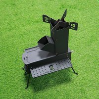 Rocket Stove for Cooking Portable Wood Burning Wood Fire Camping Backyard Cooking Outdoor Events BBQ