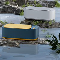 45KHZ High Frequency Ultrasonic Cleaning Machine Portable Ultrasound Bath Cleaner for Glasses Watches Jewelry Rings