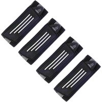 4pcs Cycling Elastic Bandage Bicycle Ankle Binding Belt Clip Belt Outdoor Cycling Equipment
