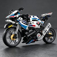M1000RR Motorcycle Double-R Motorcycle Mechanical Building Block Racing Car Model Educational Toy