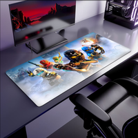 Game N-Ninjago Masters of S-Spinjitzu Mouse Pad Non-slip Thickened Large Writing Lockedge Office Student Gaming Cushion MousePad