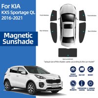 For Kia Sportage QL 2016-2021 Magnetic Car Sunshade Shield Front Windshield Curtain Rear Side Baby Seat Window Sun Shade Visor