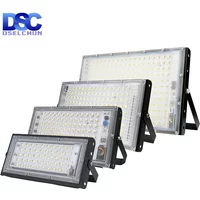 Led Flood Light 50W 100W 150W 200W 110V 220V Outdoor Floodlights IP65 Waterproof Wall Lamp Reflector Led Street Light