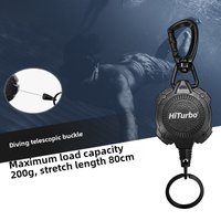 Durable Quick Dive Snubber Outdoor Travel Keychain HiTurbo Chinese Brand Weight Belt for Scuba Diving And Fishing