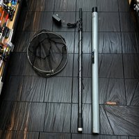 4.2m 9000W Foldable Hand Tool: Ultra-Light Aluminum Alloy Electric Automatic Telescopic Fishing Net