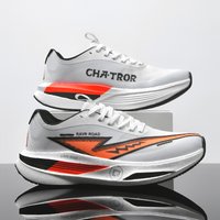 Men Carbon Plate Running Shoes Unisex Lightweight Breathable Marathon Racing Sneakers with Propulsive Energy Return Cushioning