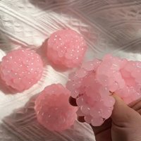 Handmade Ball Squishy Balls Ice Beads Squeeze Ornaments Fidget Slow Rebound Decor For Friend Anxiety Relaxation Squeeze Gift