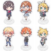 Project SEKAI Ena Shinonome Acrylic Stand Keychain, School Uniform Q Version Anime Desk Decor Fans Gift