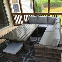 10 Sizes Windproof Water-Resistant Patio Covers - Chair Seat & Cushion Replacement Slipcovers