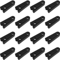 16Pcs Car Door Lock Protector Cover Weather-Resistant Anti-Collision Pad Shock Absorbing Car Door Slam Stopper Buffer Guard