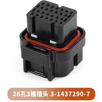 4-1437290-0 modified computer connector oil to gas connector 26/34 hole with terminal DJ7342-1.2-11/21