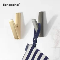 Black Wall Hook Wall Mounted Hooks for Hanging Towel Hanger Hook Strong Hooks for Hanging Clothes Bags Keys Bathroom Accessories