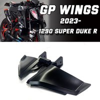 For SUPERDUKE 1290 R Super Duke R Motorcycle Downforce Naked Frontal Spoilers Winglet Aerodynamic Wing Front Spoiler Kit 2023