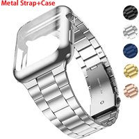 Metal Strap+Case For Apple Watch 10 11 46mm 42mm 9 8 7 45mm 41mm Wristband IWatch 6 5 4 SE 3 44mm 40mm Protective Shell Ultra 3