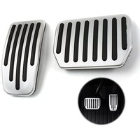 Für Tesla Performance Pedalauflagen Abdeckung Fußpedale aus Aluminium Rutschfeste Pedale für Model Y (Juniper) Model 3 (Highland) 3/Y 2017-2026