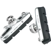 AliExpress NONE A Pair 55MM Brake Pads for Road Bikes with Metal Rings C-brake Pads Replaceable Brake Blocks Aluminium Alloy Block Bicycle Parts