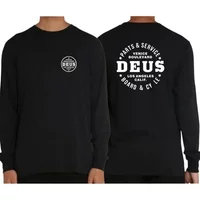 AliExpress 2025 New DEUS EX MACHINA Good Quality S-3XL Plus Size T-Shirts Men Women Long Sleeves Cotton letter graph graphic t shirts MTB