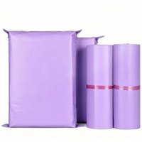 20Pcs/Lot New Courier Matte Purple Bag Express Envelope Storage Bags Mailing Bags Self Adhesive Pouch Packaging Shipping Bag