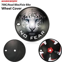 AliExpress MAGICBROS 700C Single Speed Fixie Bicycle Wheel Cover Unisex Road Bike 40MM 50MM 60MM 90MM Fixed Gear Bike Closed Wheel Cover