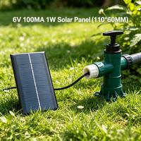 6V 100MA 1W Mini Solar Panel Solar Charger Solar Battery/Cell Chargers Portable Solar Panels For Mobile Phone DIY Solar Toy