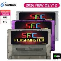 SFC Flash Card 3000 in 1 For Super Famicom Video Console With 8GB TF Card For SNES SFC Game Cartridge Game Accessories