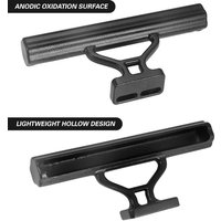 15cm Bicycle Handlebar Extended Bracket Bike Mount Bar Computer Holder Support Rack Alloy Stand Double Frame Bicycle Clip