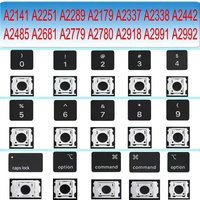 New Individual Number 0 to 9 Key+Hinge For Macbook A2141 A2251 A2289 A2179 A2337 A2338 2442 A2485 A2681 A2779 A2780 A2918 Repair