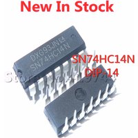 5PCS/LOT SN74HC14N 74HC14 DIP-14 Six Schmidt trigger NOT gate In Stock NEW original IC