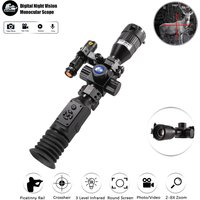 ZIYOUHU NV003 HD Digital Tactical Night Vision Device with Infrared, High-Powered Crosshair Telescope for Hunting Surveillance