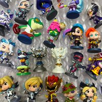 Team Mini League of Legends Figure Single True Damage Battle Academia Jinx Yuumi Kayn Veigar figure Genuine Original Brand New