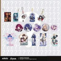 Sunsyea Honkai Star Rail Official Merch miHoYo Original Authentic Badge Keychain Standee Set