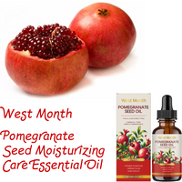 West Month 60ml Pomegranate Seed Moisturizing Essential Oil Gentle Hydrating Body Skin Care for Overall Nourishment