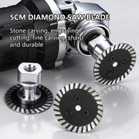 Engraving Cutting Disc Diamond Saw BIade with RemovabIe 5/8-11 FIange for DIY Stone Marble Porcelain