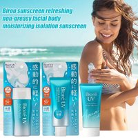 Japanese Biore UV Protective Sunscreen Resistant Lsolation Sunscreen SPF 50+ Oil-control Skincare Lasting Moisturizing Sunblock
