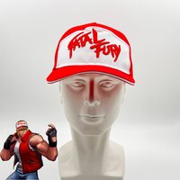 King of Fighters Fatal Fury Terry Bogard Cosplay Baseball Caps Cosplay Adjustable Red Embroidery Hat Unisex Accessories Prop