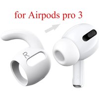 Anti-Slip Silicone Eartips Covers, Ear Hooks Protective Sleeve for Apple AirPods Pro 3 Gen, Soft Sweatproof Earbud Accessories