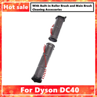With Built-in Roller Brush and Main Brush Cleaning Accessories for Dyson Vacuum Cleaner DC40
