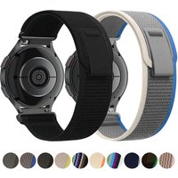 22mm 20mm Nylon Loop Strap for Samsung Galaxy Watch 7 6 5 4 3/Garmin 970 Bracelet Correa Band for Huawei Watch 5 GT5-4 Pro 46mm