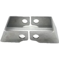 LR146343 LR146341 For Range Rover L405 L494 Sport Front Knuckle Reinforcement Brace Stainless Steel Protective Cover Repair Kit