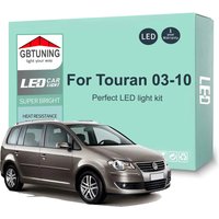 13Pcs Canbus LED Interior Light Bulb Kit For VW Volkswagen Touran 1T 2003 2004 2005 2006 2007 2008 2009 2010 Car Indoor Lamp