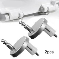2Pc Toilet Lid Hinges Top Fix Hinge Mountings Replacement Release Quick Screws Fixing Bolts For Toilet Bathroom Acces 45/55/60mm