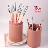 13PCS Nail Art Liner Brushes Set Gel Manicure Polish Painting Drawing Brush Pen Kit for Nail Art Accessories Wholesale
