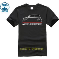 Premium T-shirt For Mini Cooper Car Enthusiast Birthday Gift round neck cool man's T-shirt