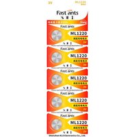 ML1220 3V Rechargeable Lithium Button Cell Battery CMOS RTC Memory Backup Battery For Laptop Motherboard Replacement CR1220